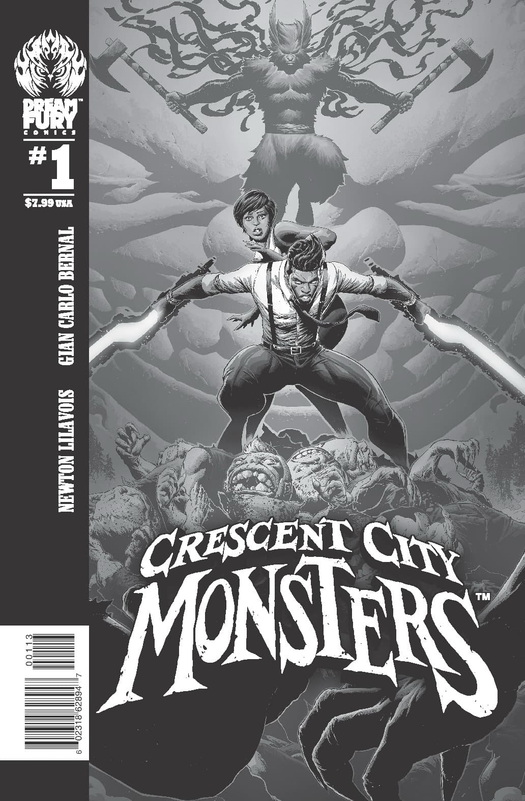 Crescent City Monsters #1 cover